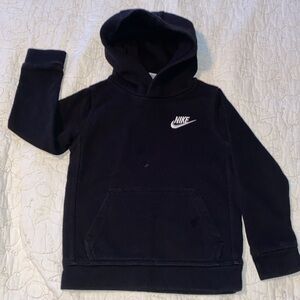 Black Nike hooded sweater 3-4 y/o unisex